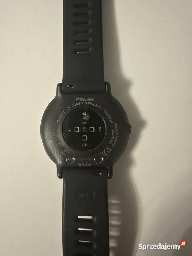 Zegarek Polar Ignite 3 Tutanium lubuskie sprzedam