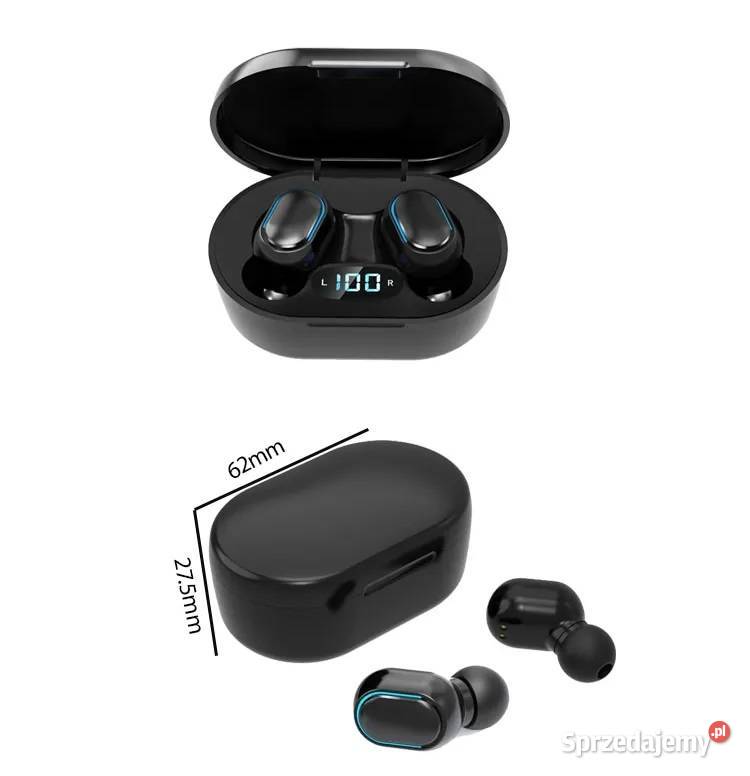 Słuchawki E7S Bluetooth 50 Sportowe z Mikrofonem Sieradz