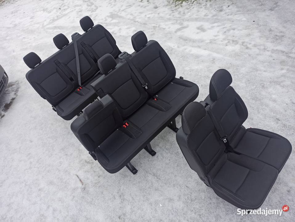 Trafic III siedzenie tył ławka drugi rząd trzeci