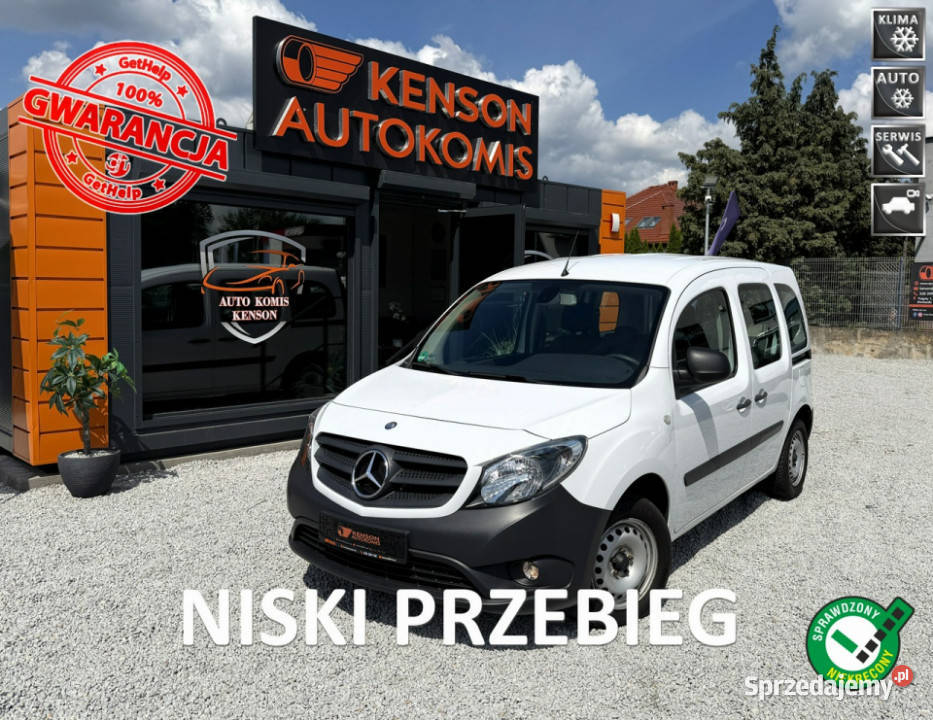 Mercedes Citan Tourer Klimatyzacja Aut Światła isofix Mercedes-Benz Bydgoszcz sprzedam
