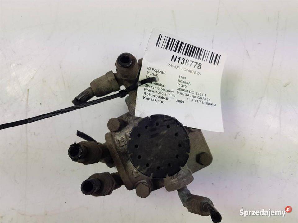 ZAWÓR POWIETRZA R 380 1425183 Lipno