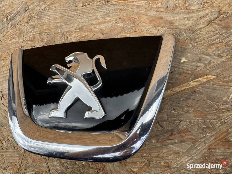 Znaczek Logo emblemat zderzaka przód peugeot 308