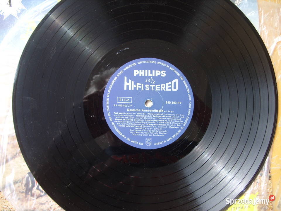 Folk LP Deutsche Armeemarsche 4 1982 dolnośląskie Wołów