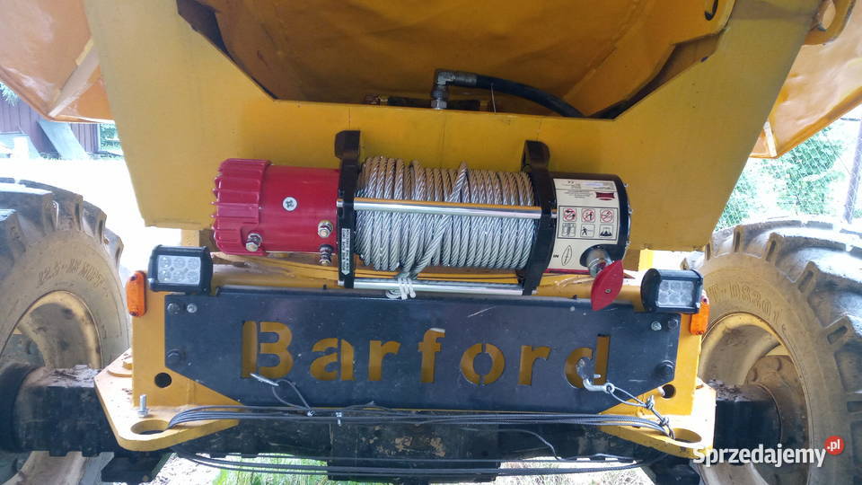 wozidlo budowlane barford 5 t obrotowe Wozidła