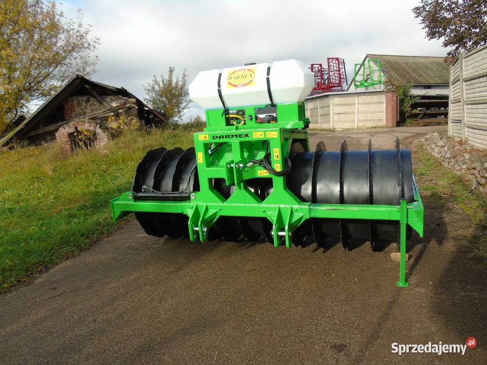 Wał pryzmowy hydrauliczny z aeratorem DARMEX Barszcze