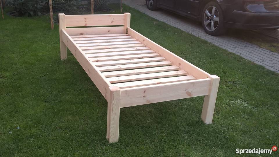 Nowe sosnowe łóżko drewniane 90x200
