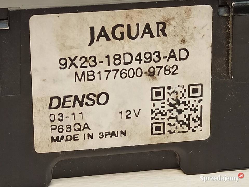Jaguar 250 STEROWNIK NAGRZEWNICY 9X2318D493AD