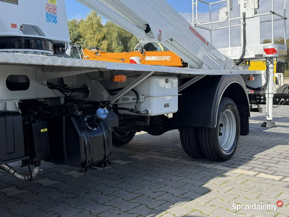 Renault Maxity Podnośnik Koszowy 25m CMC PLA 250 elektryczne szyby Widełki