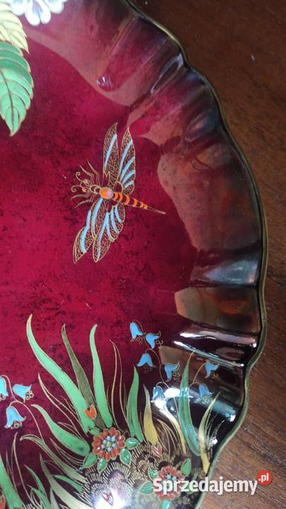 Patera Rogue Rogale z Carlton Ware Made in Porcelana i szkło