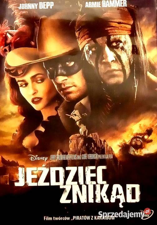 306 DVD Disney Jeździec Znikąd DP 35 Warka sprzedam