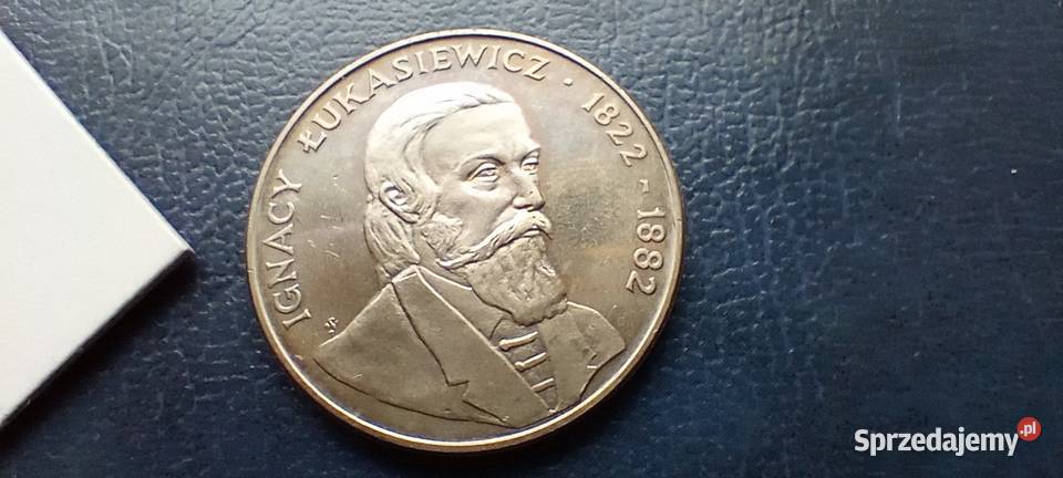 Stare monety 50 złotych 1983 Łukasiewicz PRL podkarpackie Lesko