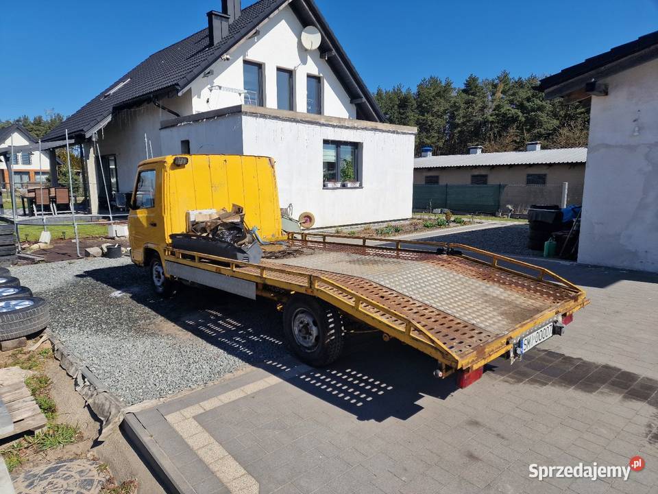 Mercedes MB100 24d Auto Lawetadrugi na części 1400kg Niestępowo