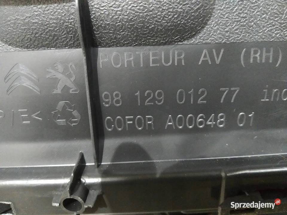 TAPICERKA BOCZEK LEWY PRAWY PRZÓD KPL Citroen C3