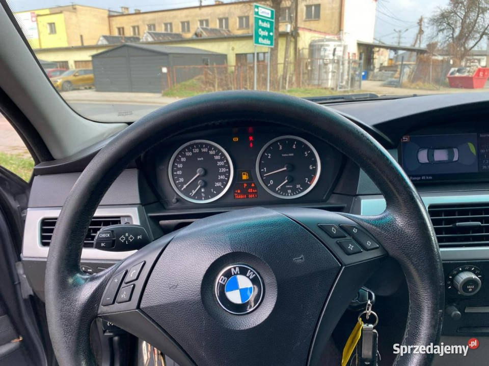 BMW 520 20 Benzyna 170 2005r Sedan XENON Skóry immobilizer Nysa