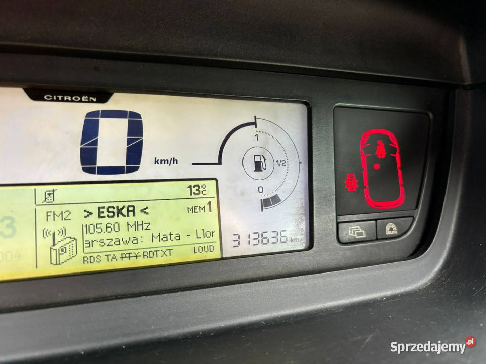 Citroen C4 Grand Picasso GwarancjaZarejestrowany przyciemniane szyby C4 Grand Picasso Sade Budy