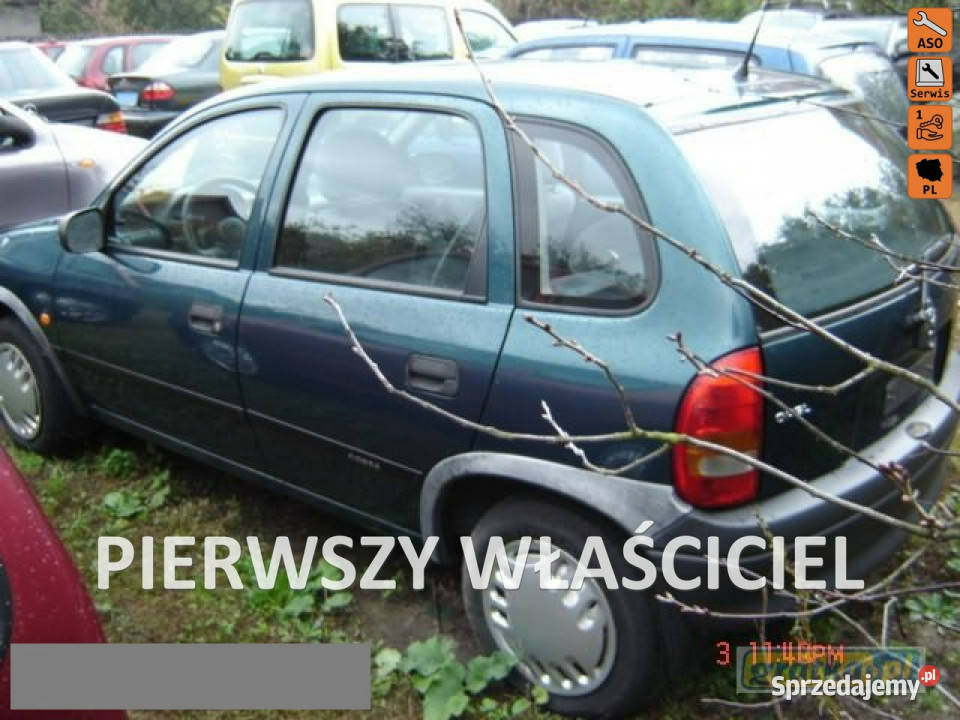 Opel Corsa KRAJOWAbezwypadkowa70kmSerwisowana B czerwony małopolskie Skawina