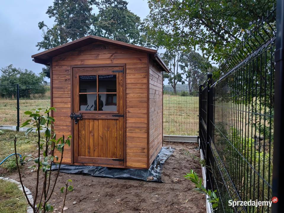 Domek narzędziowy ogrodowy 2x2m schowek na