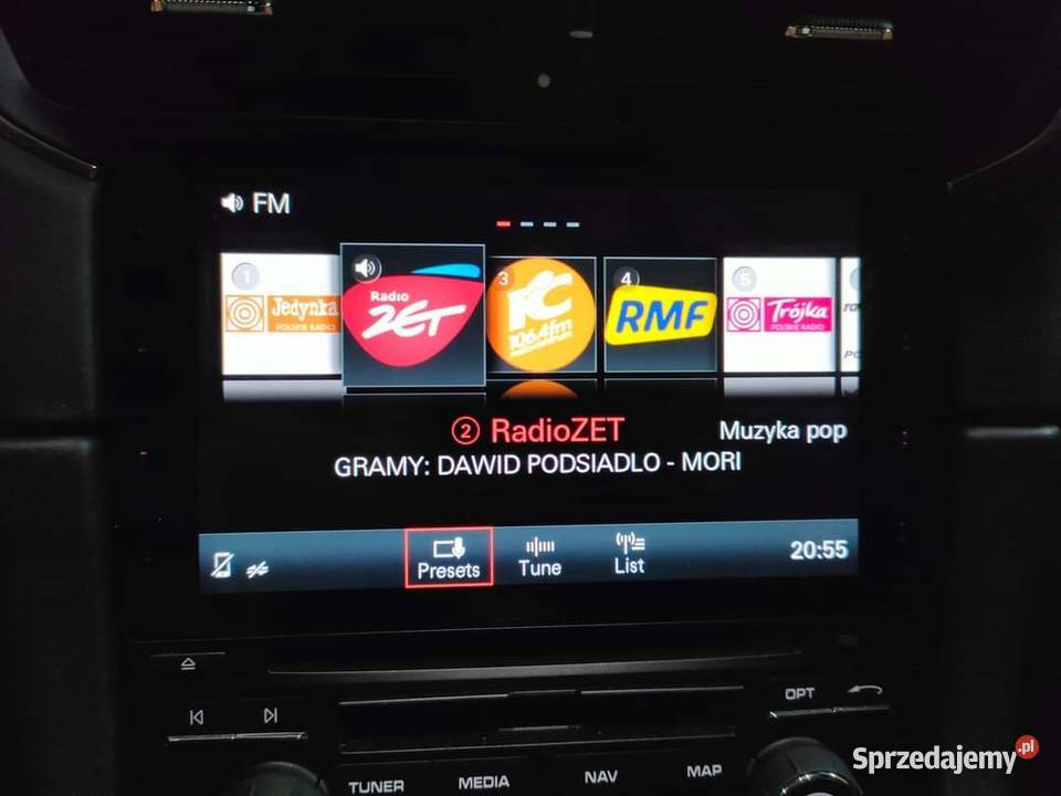 Porsche conversja z USEU menu mapa Carpely Ostrów Wielkopolski