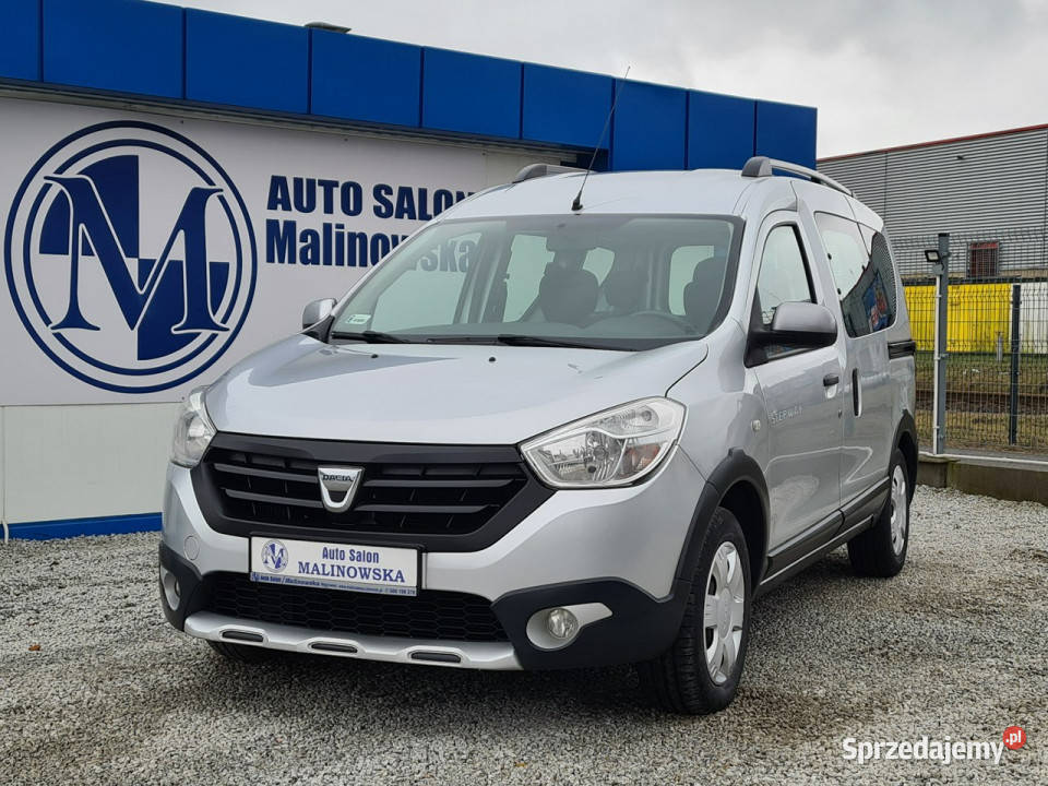 Dacia Dokker STEPWAY Navi Klimatyzacja PDC gniazdo USB Wągrowiec sprzedam