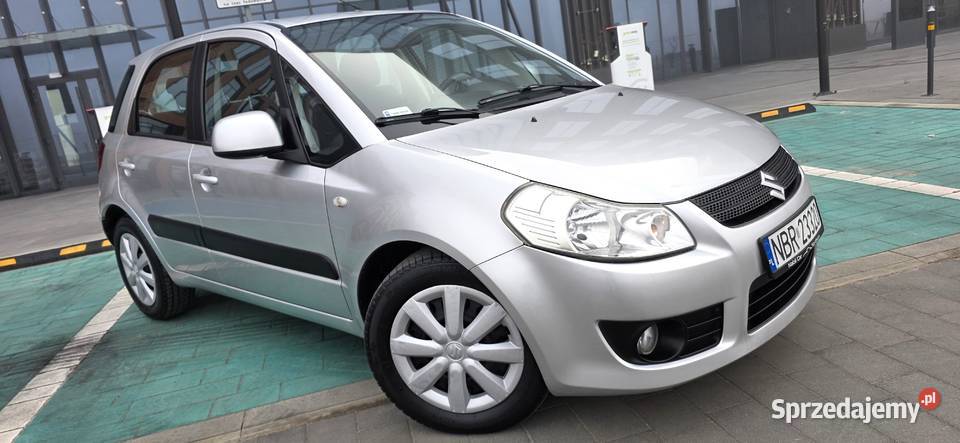 Suzuki SX4 16 16V Benzyna 2007r Polski Salon ABS Elbląg