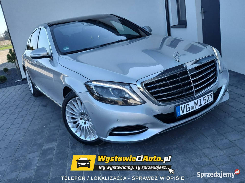 Mercedes S 350 Telefon 605265691 Sierpów W222 elektrochrom. lusterko wst. Włocławek sprzedam