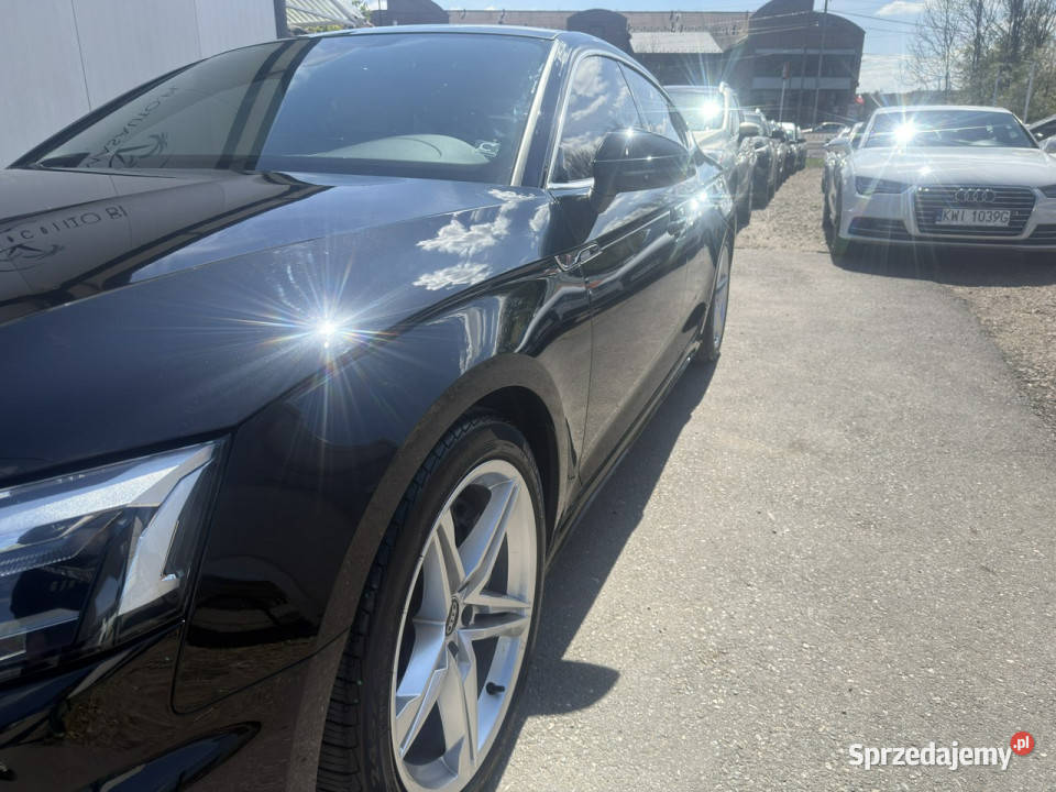 Audi A5 Sportback RatyZamiana Gwarancja 45 TFSI światła przeciwmgielne