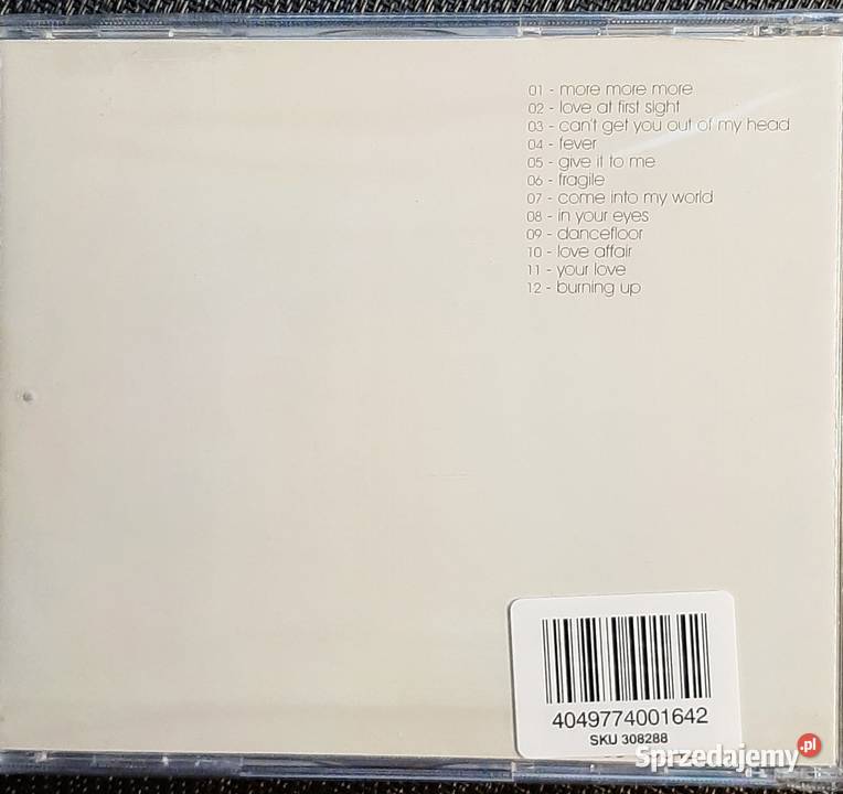 Wspaniały Album CD KYLIE MINOGUE Album Fever CD śląskie Katowice