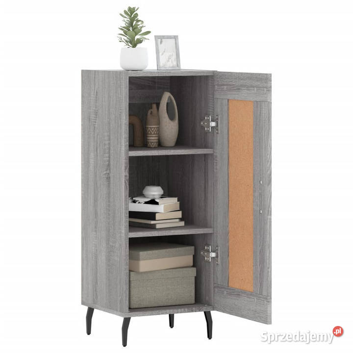 Szafka szary dąb sonoma 345x34x90 materiał Warszawa