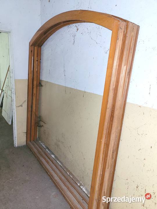 okno okna drewniane 197x213 dwuskrzydłowe 3 Okna ścienne Turawa