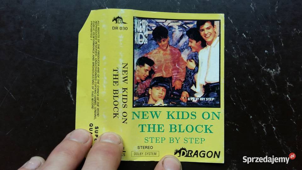 Kaseta magnetofonowa NKOTB Step by step Wyd