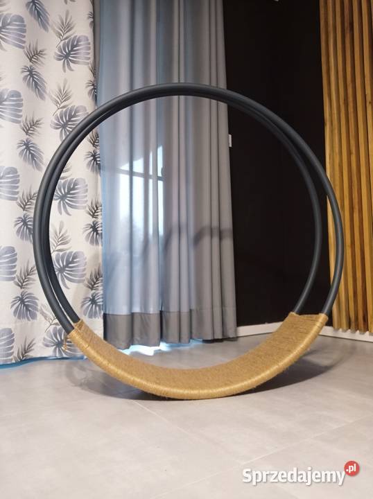 Huśtawka ozdoba dekoracja nowoczesna antracytowa