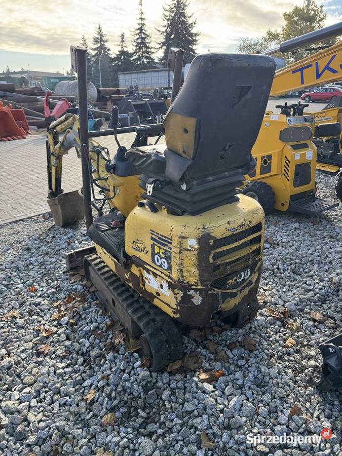 Minikoparka KOMATSU PC 091 Grudziądz sprzedam