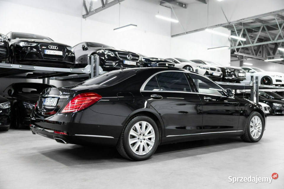 Mercedes S 500 4Matic Long 47 V8 455 Salon Head czujnik martwego pola