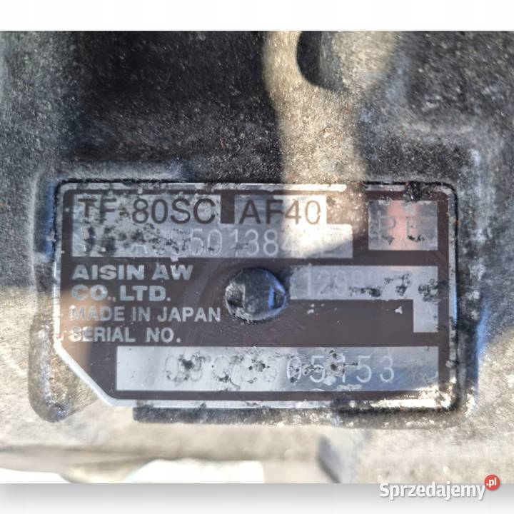 SKRZYNIA BIEGÓW Opel Zafira B 19 CDTI SKRZYNIA