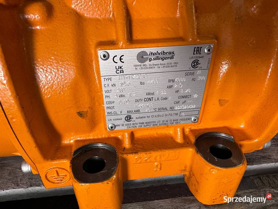 ELEKTROWIBRATOR Italvibras ITVVR2010 WIBROPRASA Warka