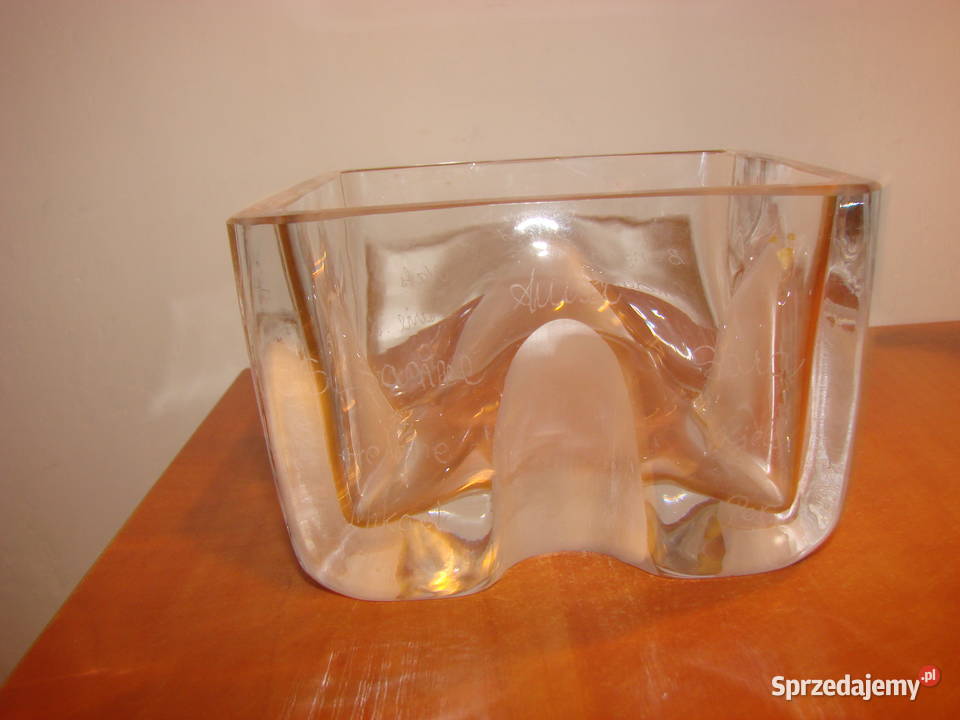 kryształowy pamiątkowy pojemnik pomorskie Pruszcz Gdański