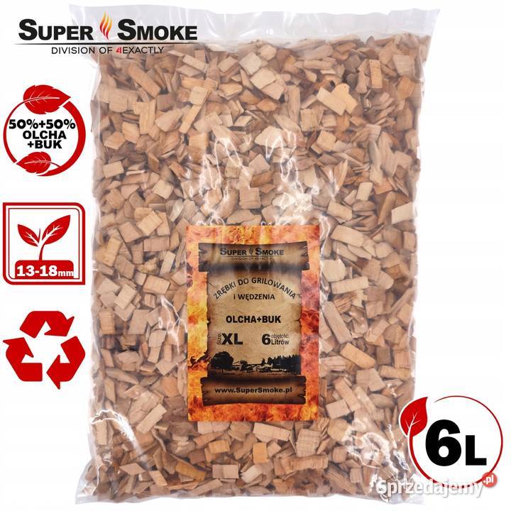 Zrębki Wędzarnicze Super Smoke OLCHABUK KL13 podlaskie Białystok