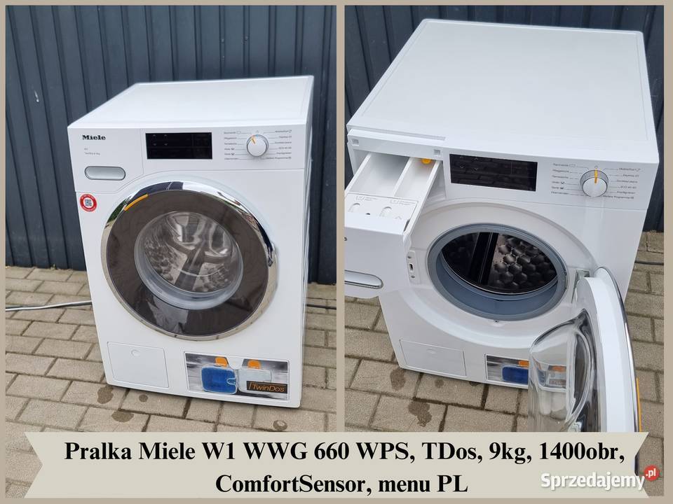 Pralka Miele W1 WWG 660 WPS TDos 9 1400obr Wrocław