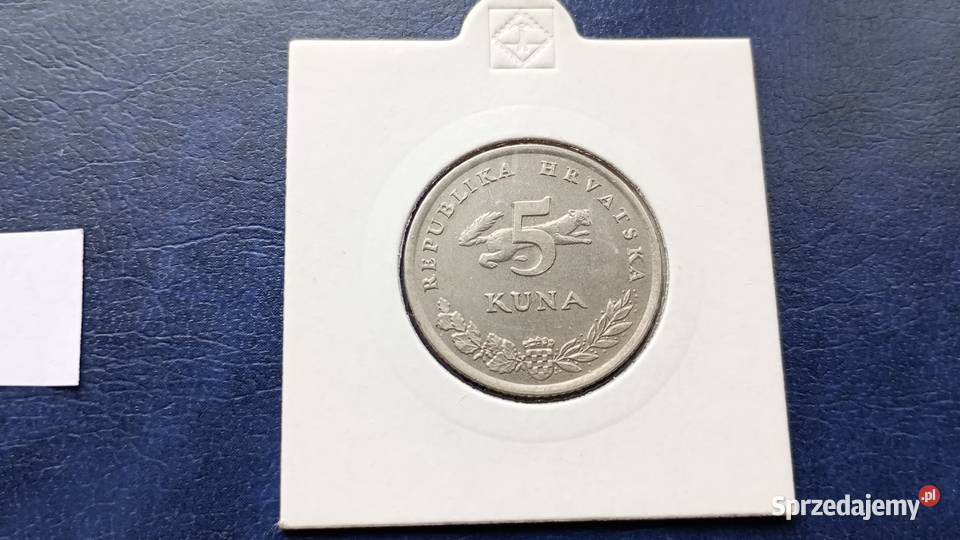 Stare monety 5 kun 1996 Chorwacja