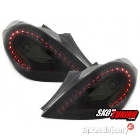 Lampy Tył Corsa D 3D led dymione Lampy tylne małopolskie Chrzanów