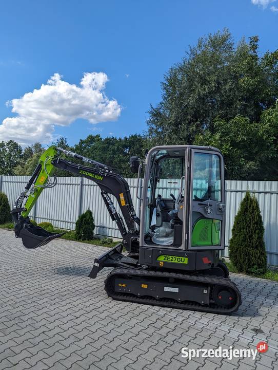 Zoomlion ZE27GU Minikoparka KUBOTA Gwarancja Mielec