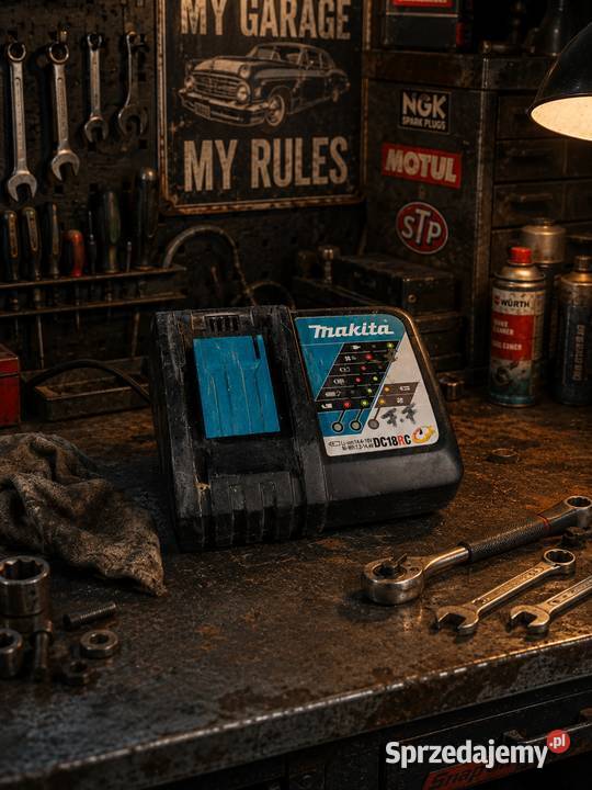 Ładowarka Bateri Akumulatorów Makita DC18RC Części do elektronarzędzi Poddębice