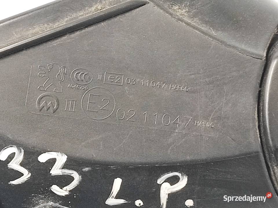 PEUGEOT 208 I LIFT 17r lusterko lewe ANGLIK Kielce