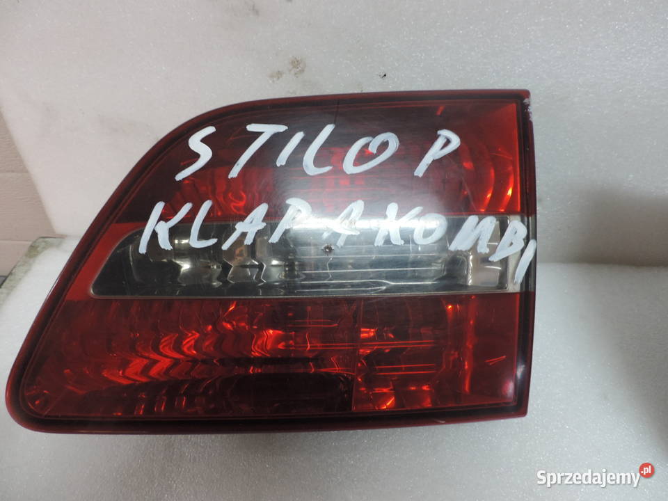 LAMPA PRAWY TYŁ W KLAPIE FIAT STILO KOMBI osobowe Nowy Sącz