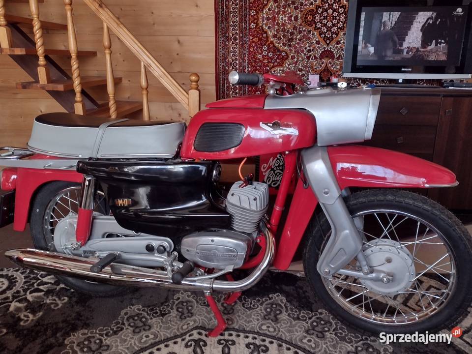 Sprzedam motocykl Gazela Czerwienne
