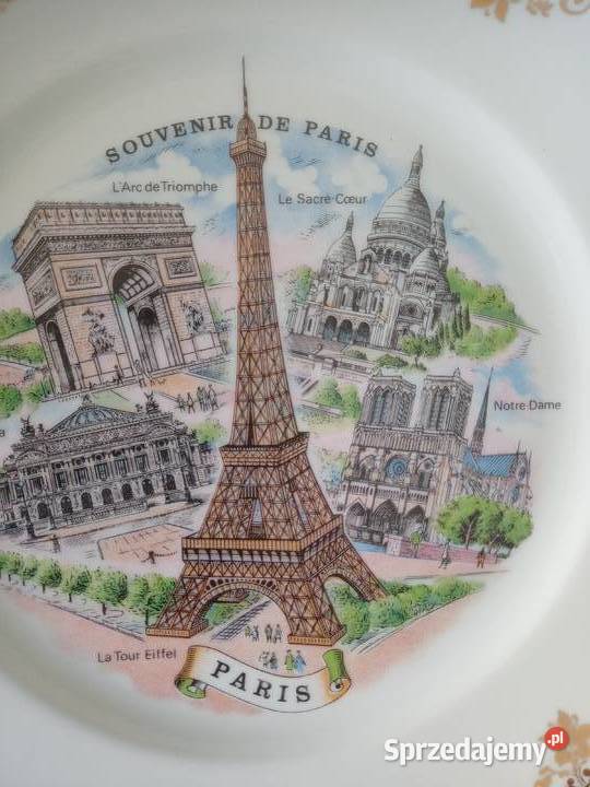 Talerz ozdobny porcelanowy Poznań