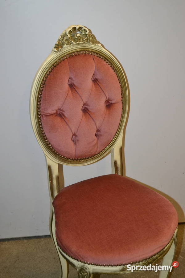 krzesło dekoracyjne filigranowe Będzin