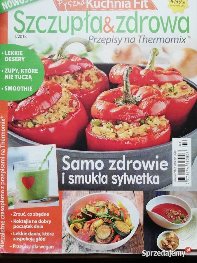 Przepisy na Termomix Pyszna kuchnia Pyszna Rok wydania 2018 małopolskie Kraków