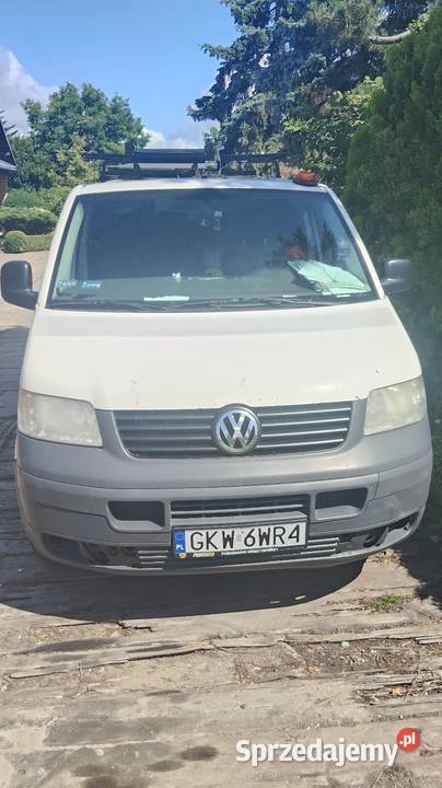 VW T5 4motion 2007r nieuszkodzony Kwidzyn