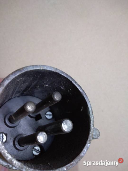 Wtyczka siłowa 380 V 400 V prl aluminiowa 32A 4 Rzeszów